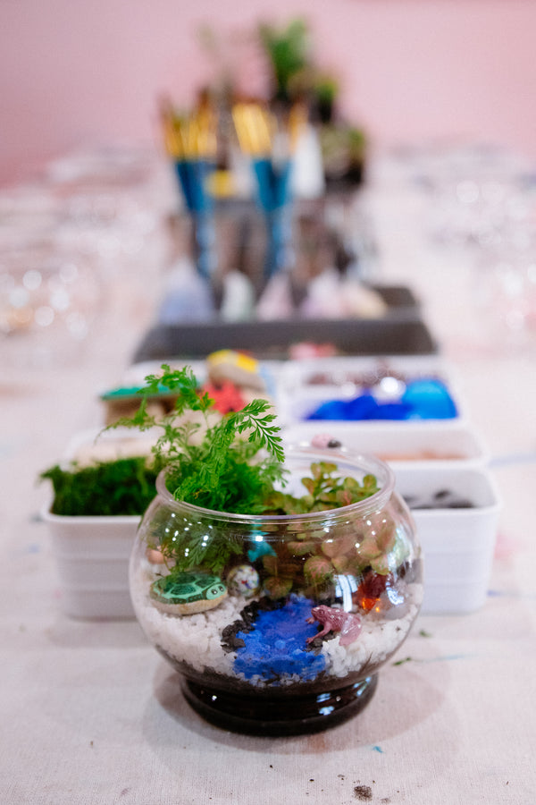 KIDS Tiny Terrarium Worlds Workshop