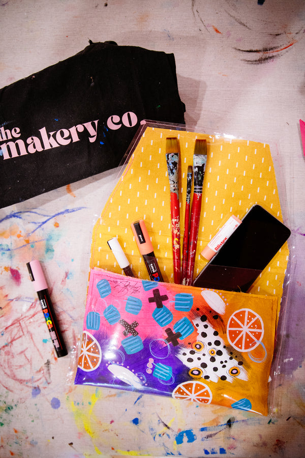 Canvas Clutches - Home Studio Experience