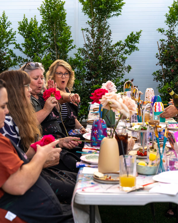 Brushes & Blooms in the City Hotel Alba X Makery Co Collab