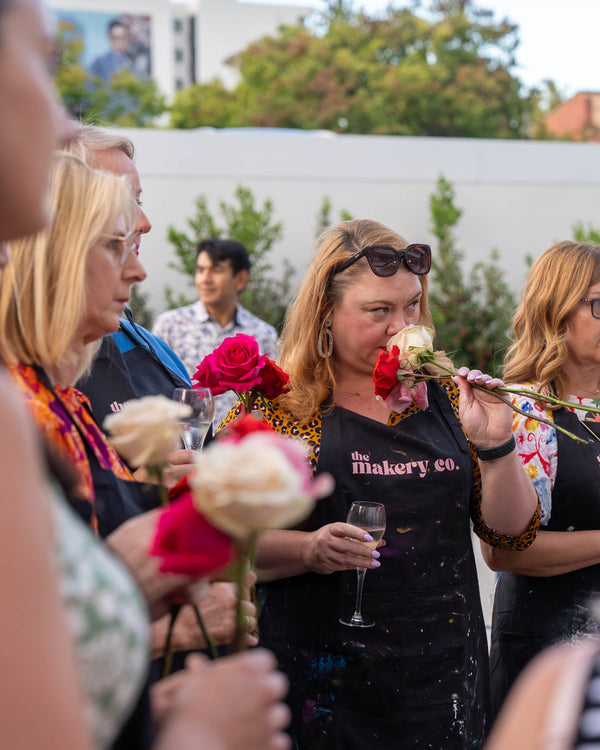 Brushes & Blooms in the City Hotel Alba X Makery Co Collab