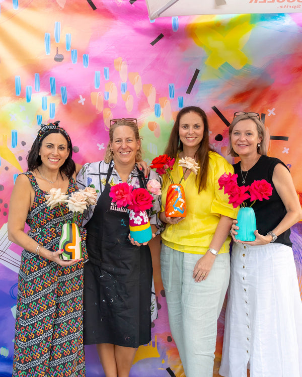 Brushes & Blooms in the City Hotel Alba X Makery Co Collab