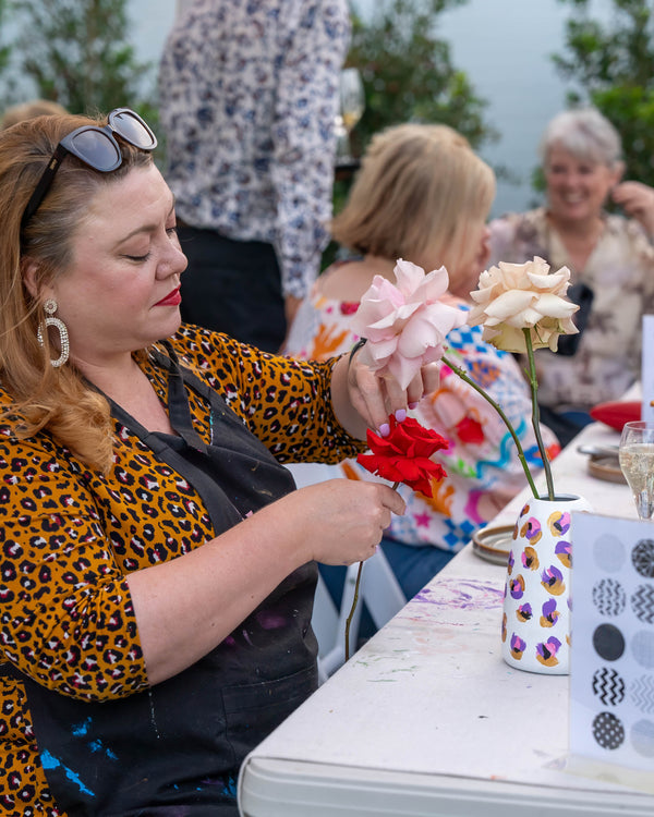 Brushes & Blooms in the City Hotel Alba X Makery Co Collab