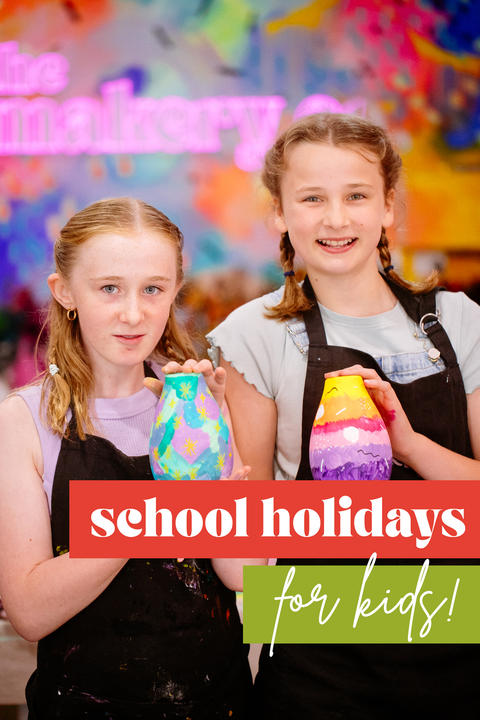 KIDS school holiday fun! Vases & Posies Workshop