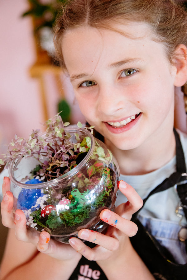 KIDS Tiny Terrarium Worlds Workshop