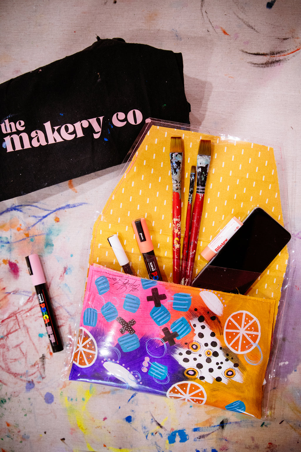 Clutch Bag Purse Painting, Creative Craft Art Adelaide Hills