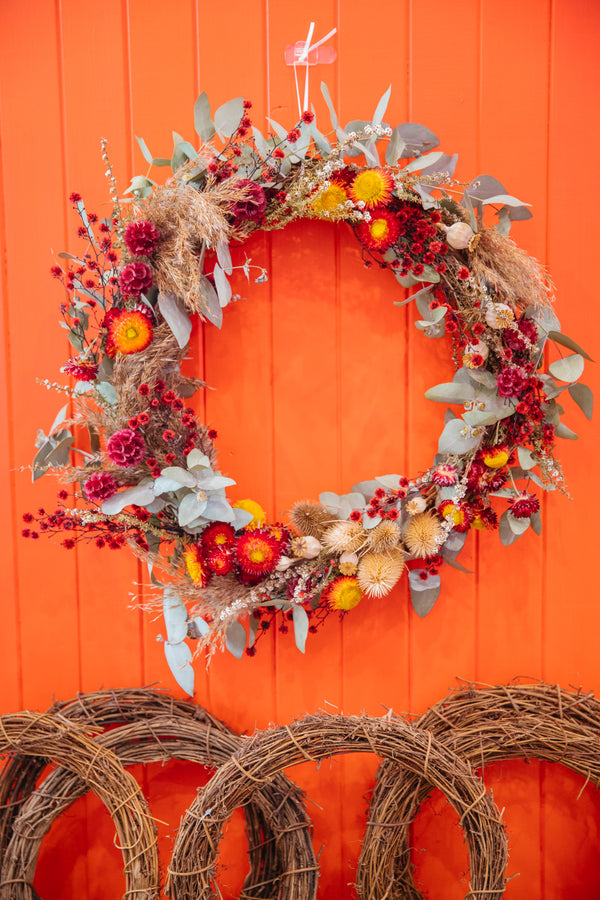 Festive Wreaths & Fizz Workshop