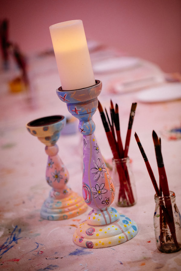 Candle Stick & Sip Workshop